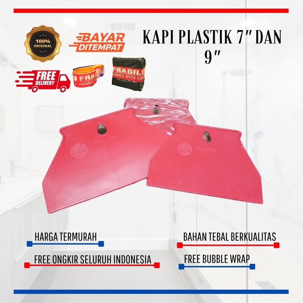 KAPI PLASTIK PVC/KAPI PLAMIR PVC SIZE 7&quot; DAN 9&quot;/KAPI DEMPUL PVC PLASTIK