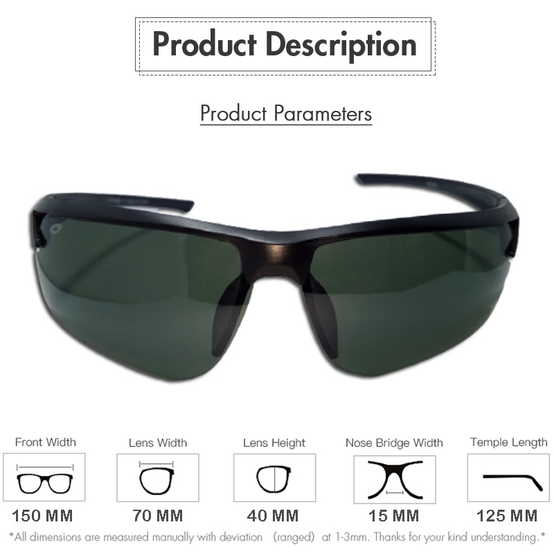 Kacamata Hitam Fashion PRIA wanita Kacamata Bersepeda Kacamata Sepeda Kacamata Olahraga Sunglasses Anti UV 400 Kacamata Berkendara Kacamata Sport Gaya Outdoor Kacamata Dewasa Lensa Hitam