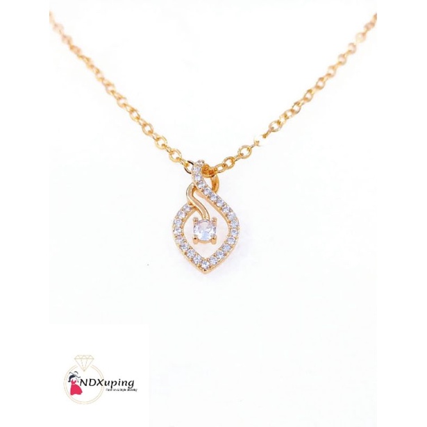 Kalung Dewasa Xuping Permata Cantik Dan Simple N050922204