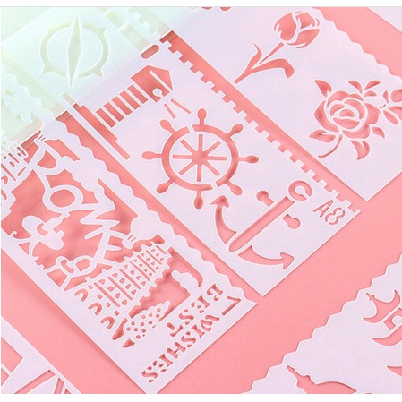 

Hari Ini Plastic Stencil 15.5X5.5Cm - Sea Animal Theme (8Pcs) Hot Sale