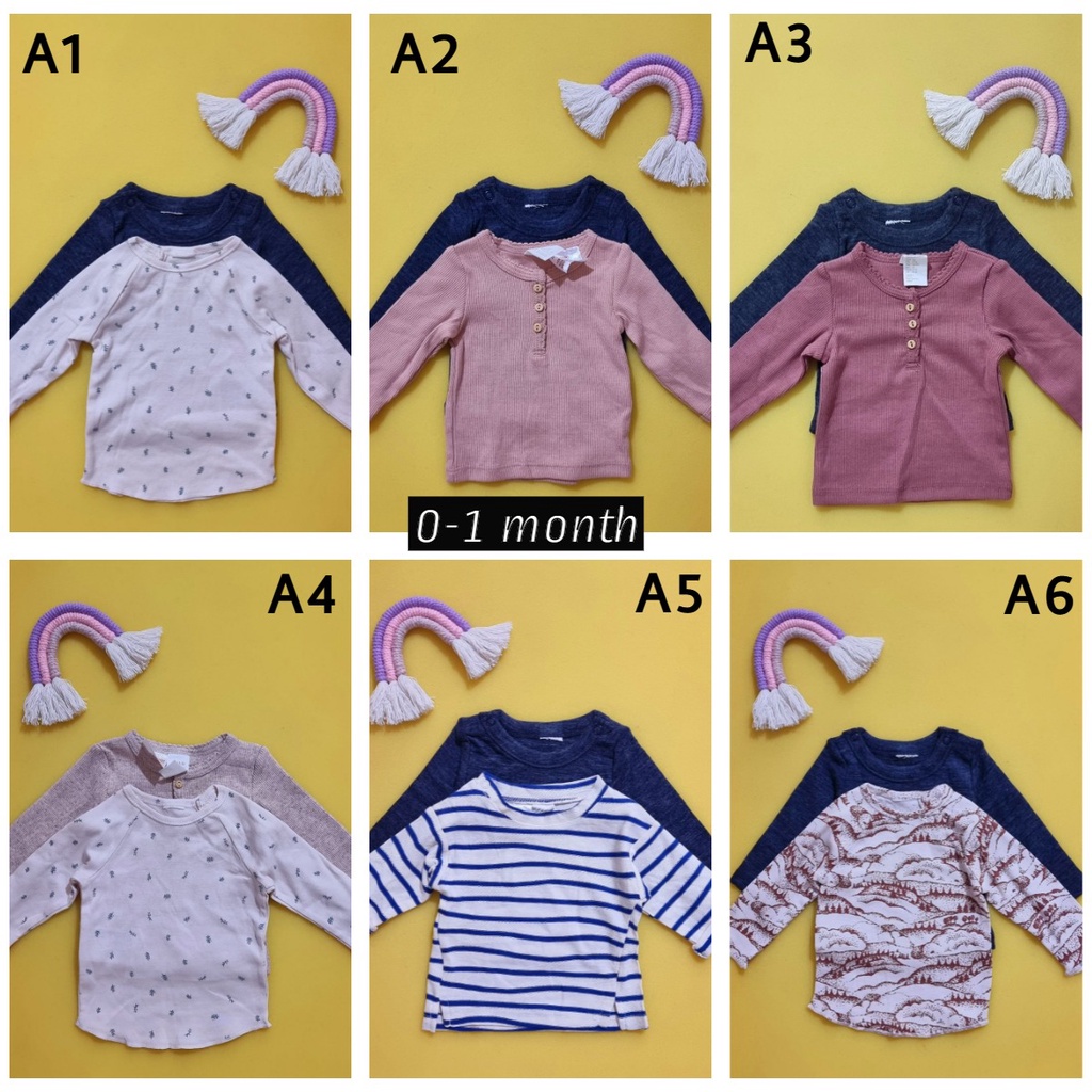 HnM Longsleeve ( 0 - 9 month )