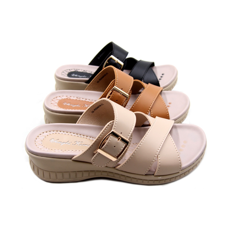 [ ORIGINAL ] YONGKI KOMALADI SANDAL SANDAL PESTA RWL 25121LADIES / Ramayana Jatinegara