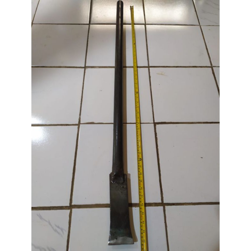 LINGGIS DODOS PANJANG 117cm BESI PIPO (TEBAL) BAJA PEER KUAT NANAM SENGON / NDONGKELI POHON PISANG