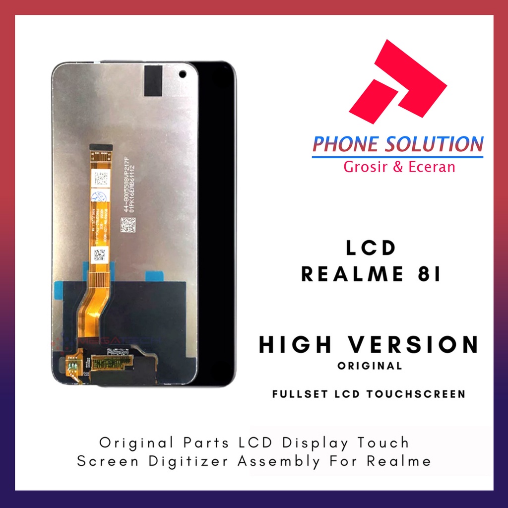 LCD Realme 9/8i ORIGINAL 100% Fullset Touchscreen // Supplier LCD Oppo - Garansi 1 Bulan