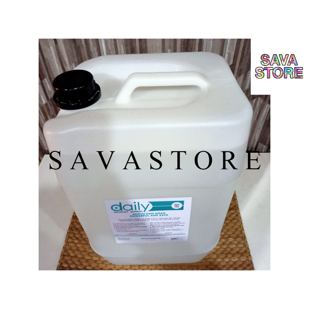 DESINFEKTAN DISINFEKTAN DAILY REGULER ANTISEPTIC 20 LITER ANTI VIRUS