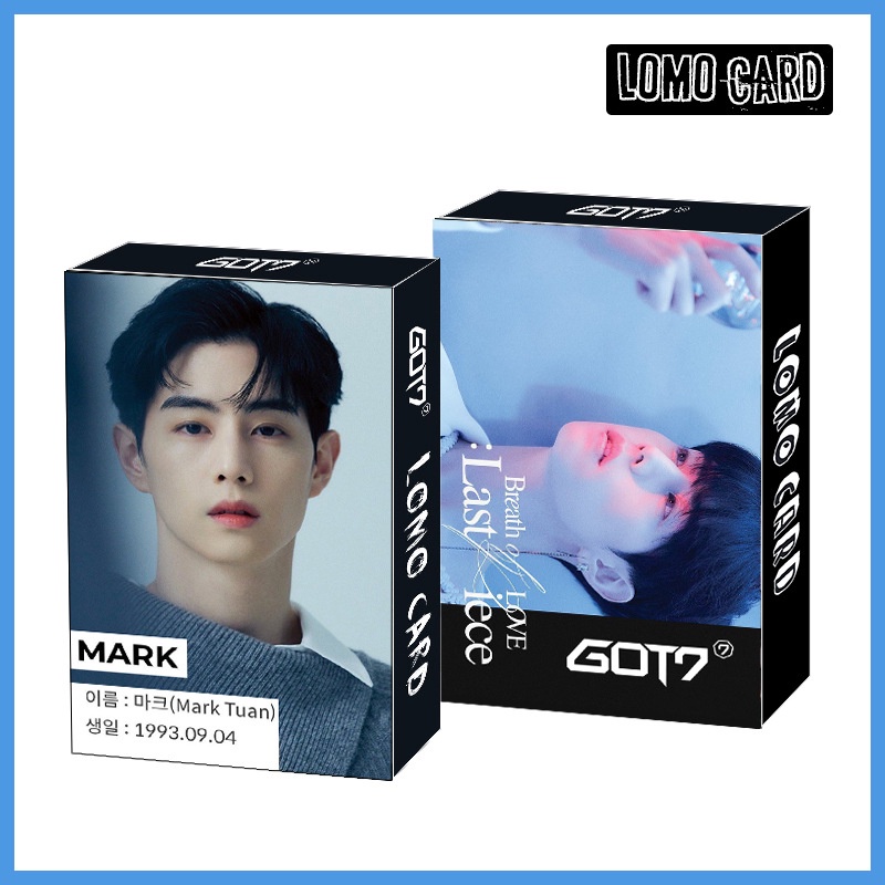 30 Pcs / box Kartu Foto Lomo Album Got7 JB JinYoung Jackson