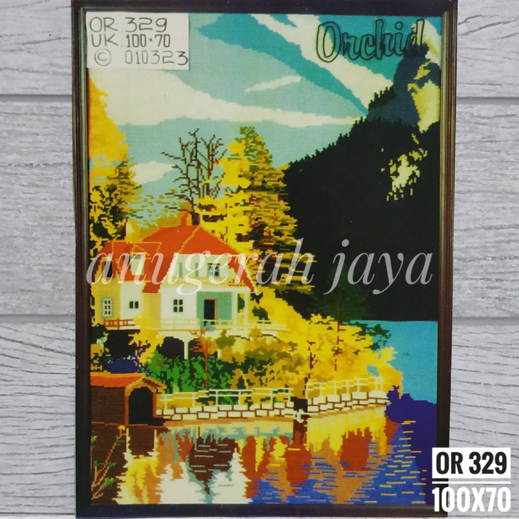 Paket Kristik Orchid Set 329