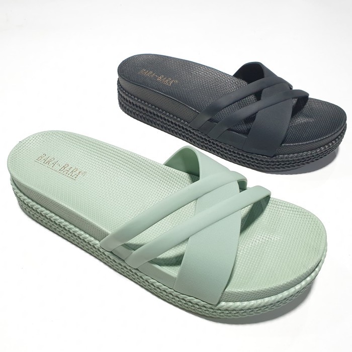 jelly sandal wanita barabara slop sendal bara bara import JSL895KSPL5