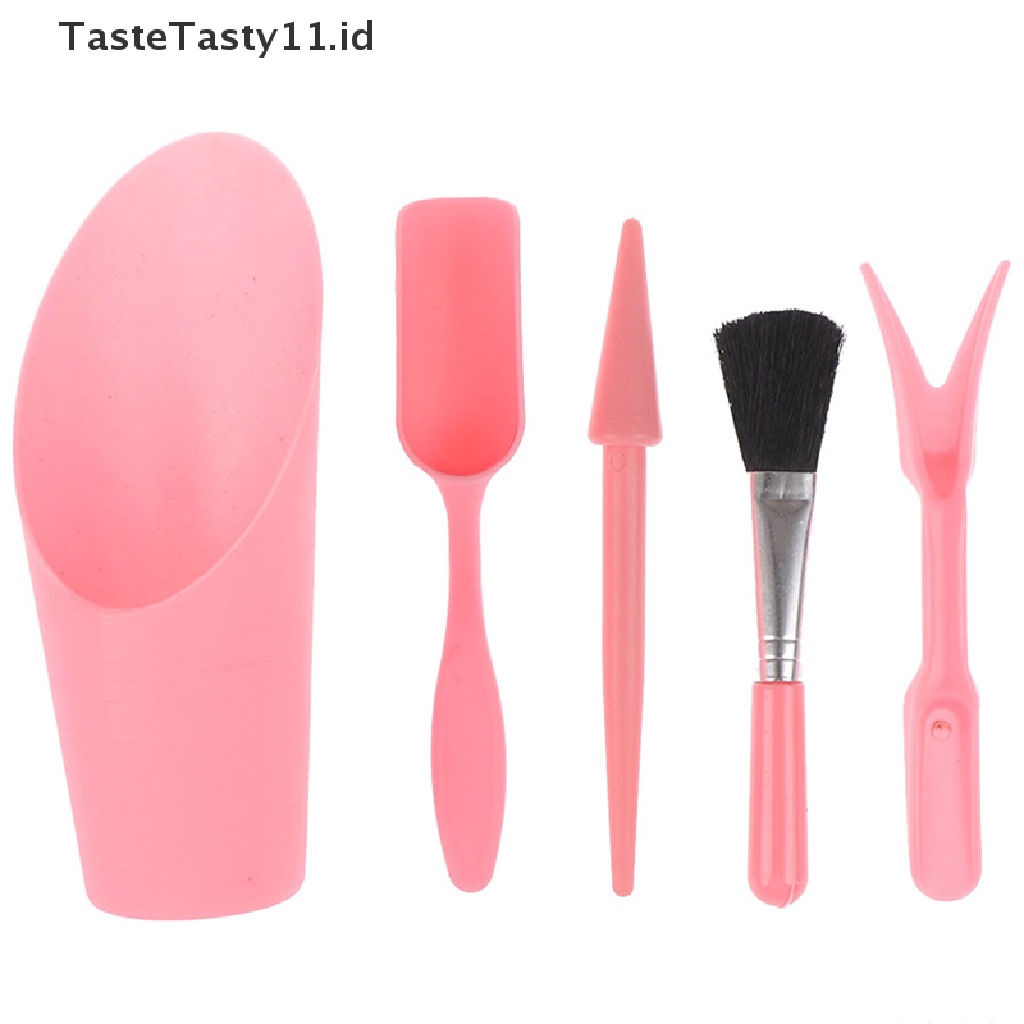 5pcs / set Sekop Sikat Miniatur Untuk Alat Berkebun