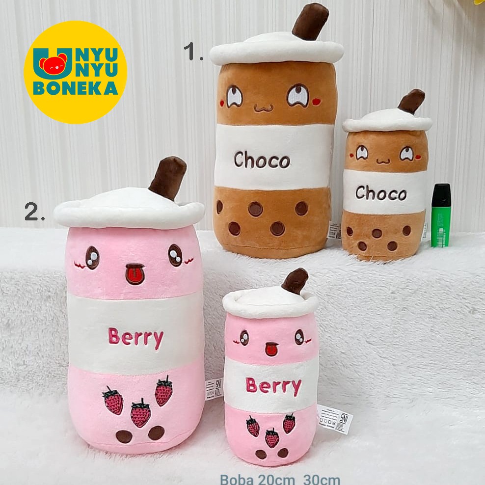 Boneka Boba Chatime Cute 30CM kado ultah
