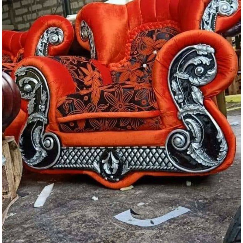 SOFA JAGUAR ARJUNA 321+MEJA / SOFA CHASTERFIELD / SOFA WHING CHAIR / SOFA MINIMALIS / SCANDINAVIAN