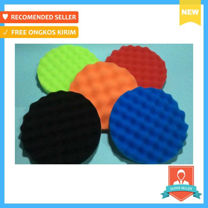 Busa poles mobil 5" / spon poles mobil /busa gelombang /spons rata