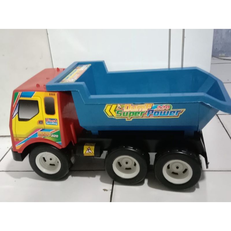OBRAL TOYS... MAINAN MOBIL ANAK2 KEREN "TRUK PASIR JUMBO / BESAR / SEDANG