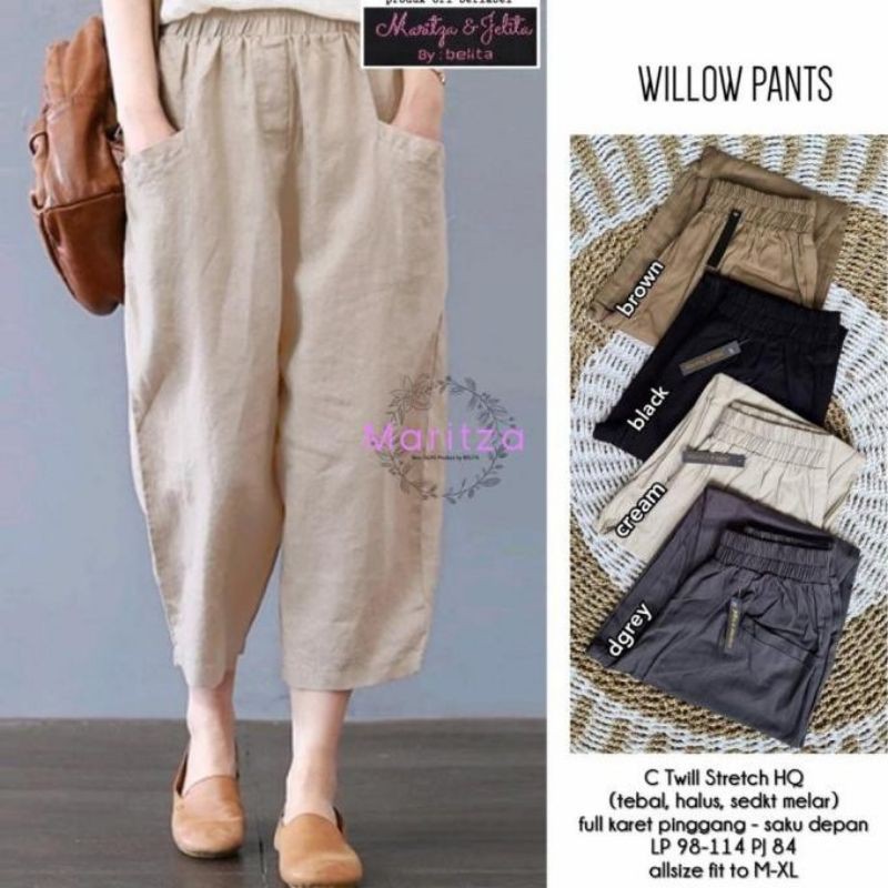 COD - CELANA WILLOW PANTS KOREA /CELANA KOREAN STILL