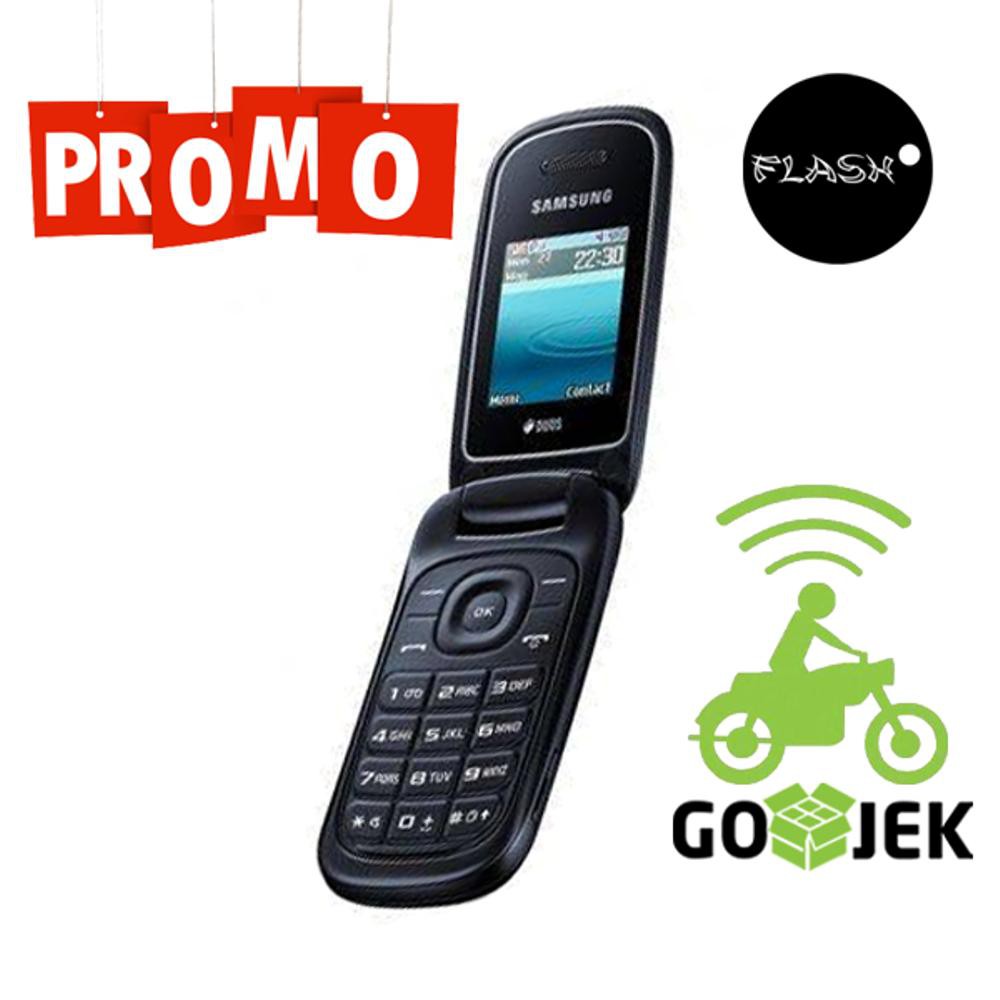 Jual SAMSUNG LIPAT CARAMEL E1272 GARANSI RESMI SAMSUNG   HITAM Diskon