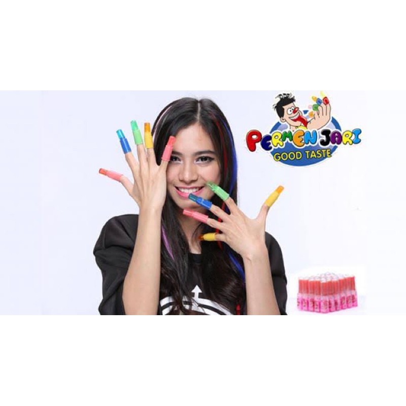 permen jari permen jadul permen warna warni i