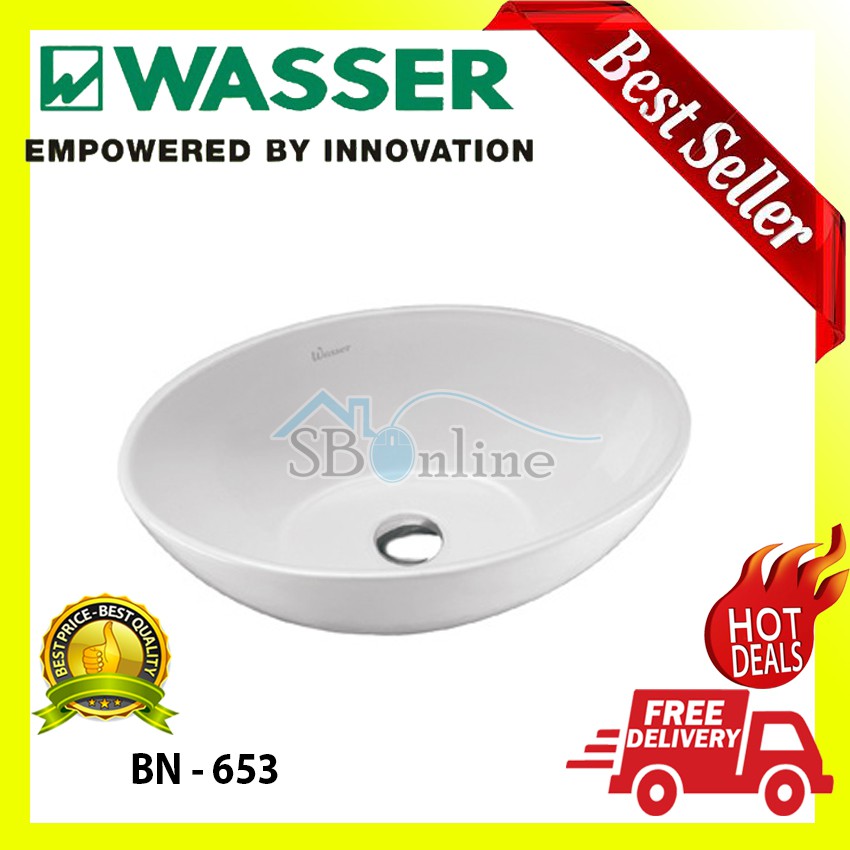 Over Countertop Basin by Wasser - BN 653