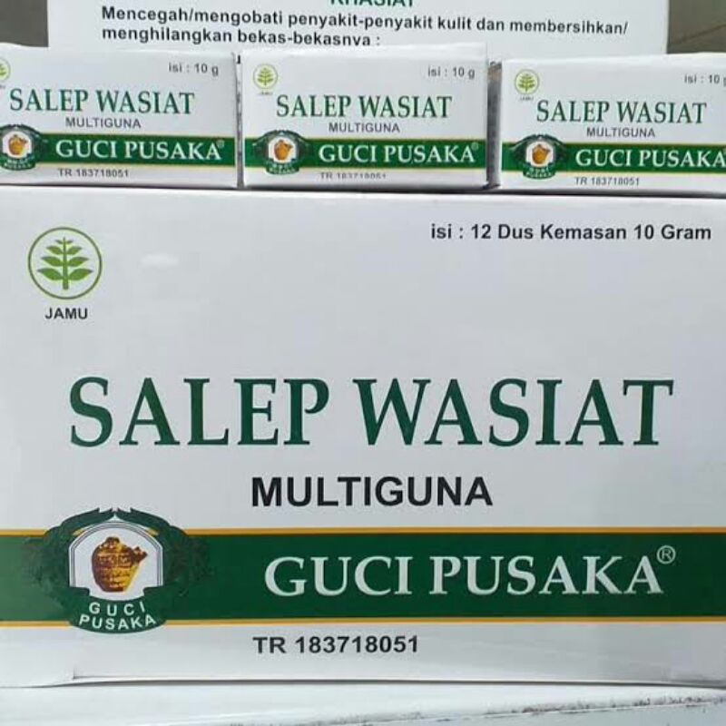 Salep Guci Pusaka ( bekas jerawat, alergi, gatal, flek hitam )