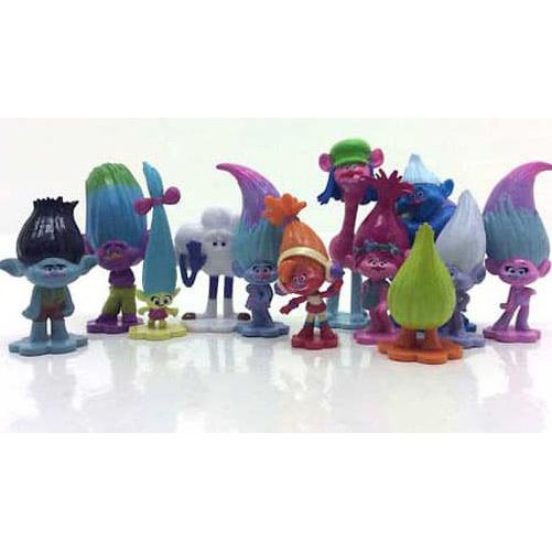 Buku Anak - My Busy Book Dreamworks Trolls + Figurine + Playmat