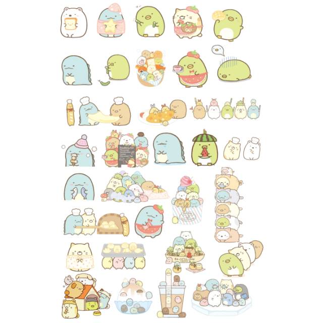 

Stiker Sumiko Gurashi Family | Hiasan Laptop | Hiasan Handphone