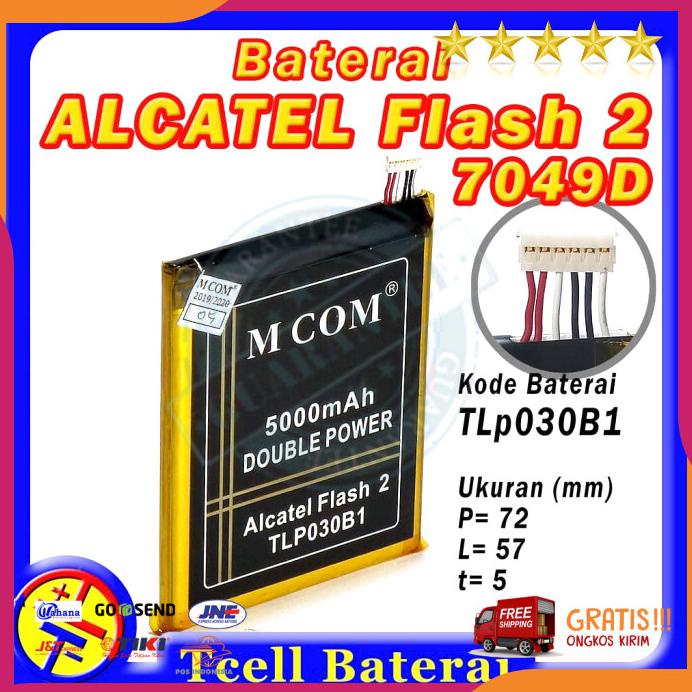 Acc Hp Baterai Alcatel Flash 2 7049D Tlp030B1 Mcom Baterai