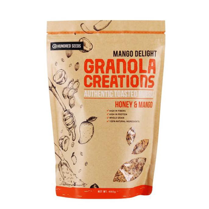 

GRANOLA CREATION-HONEY MANGO MANGO DELIGHT 400 GRAM