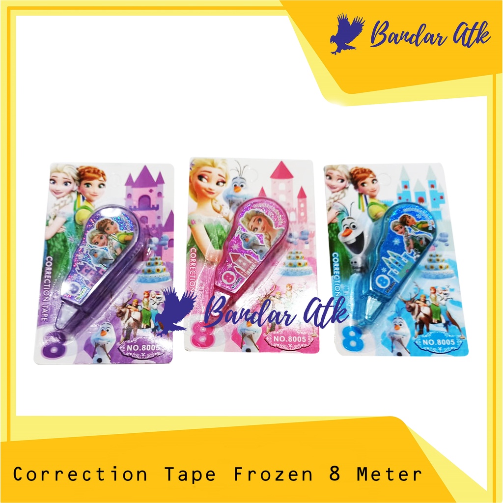 

Tip ex Frozen Elsa Tip-ex Tipx / Correction Tape / Pita Koreksi