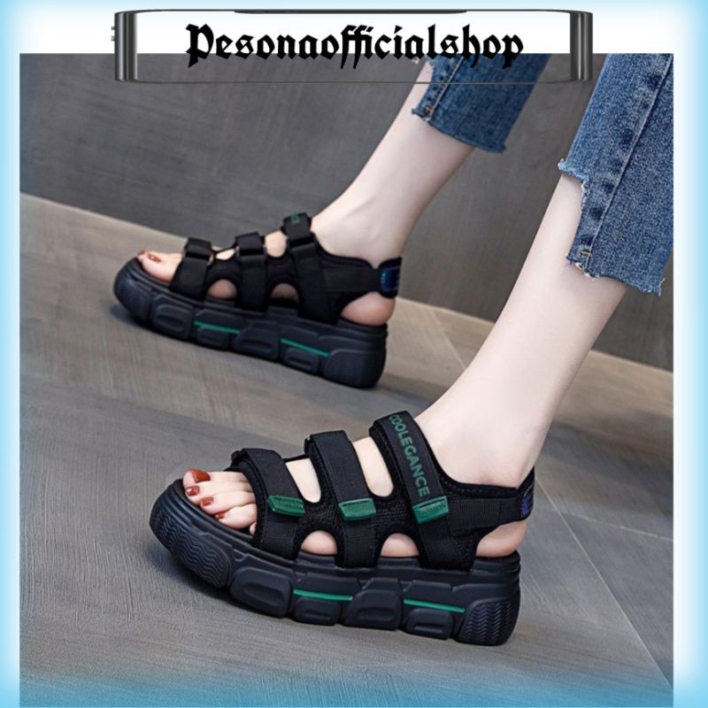 COD POS 6088 Sepatu Sandal Gunung Sandal Tali Strap Wanita Premium