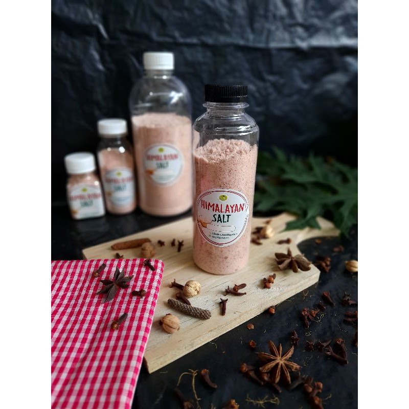 

Himalayan Salt 250gr / Garam himalaya/ Garam Pink/ Himsalt