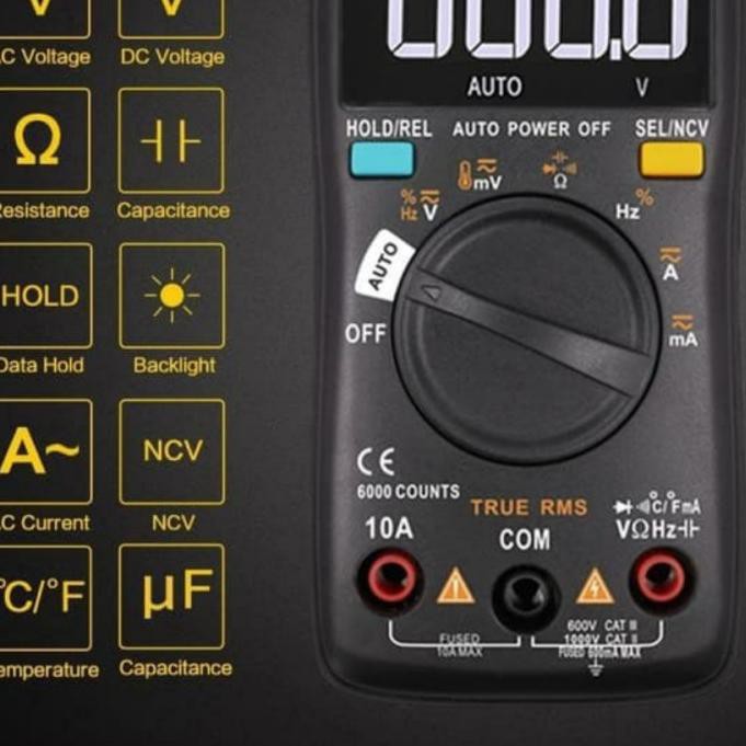 ✲ AVOMETER DIGITAL MULTIMETER ZOTEK ZOYI ZT102A / MULTITESTER DIGITAL ZT 102A ORIGINAL ➵