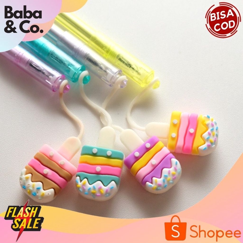 

PULPEN GANTUNGAN STIK ES KRIM PEN BOBA STICK ICE CREAM BULPEN UNIK BOLPEN LUCU PENA MURAH ALAT TULIS SEKOLAH ALAT TULIS KANTOR ATK MURAH BBISA COD
