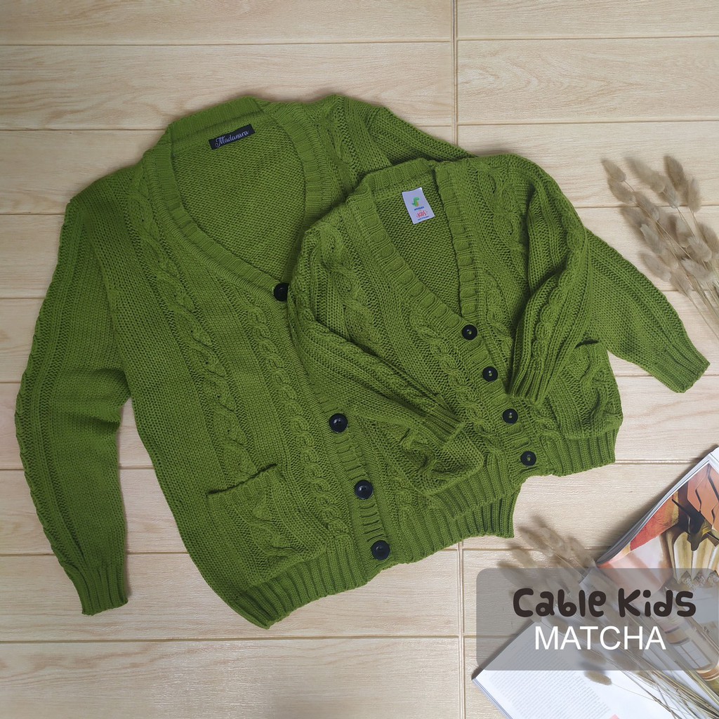 CABLE SHORT CARDI MADANARA