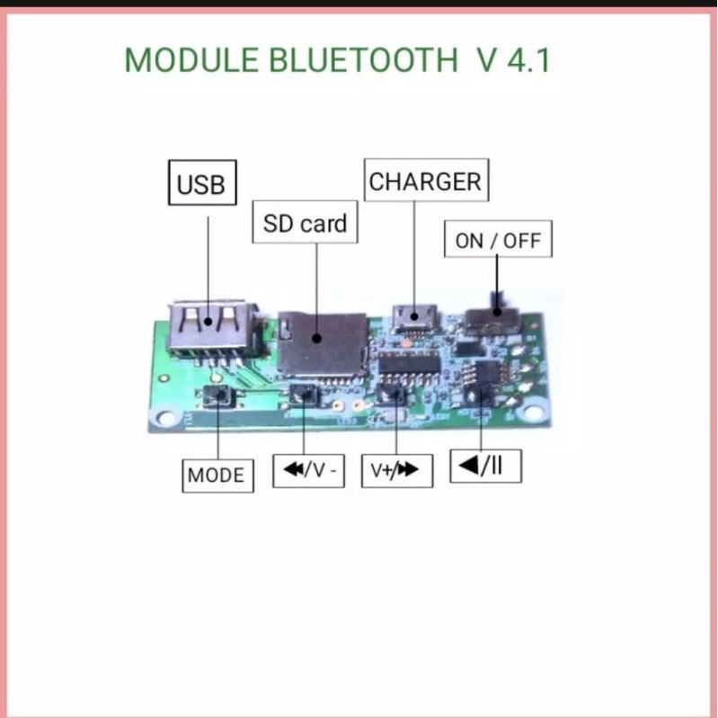 Kit modul mp3 bluetooth + fm radio/pcb drive speaker bluetooth/modul spiker/mesin modul blutut/kit modul blutut