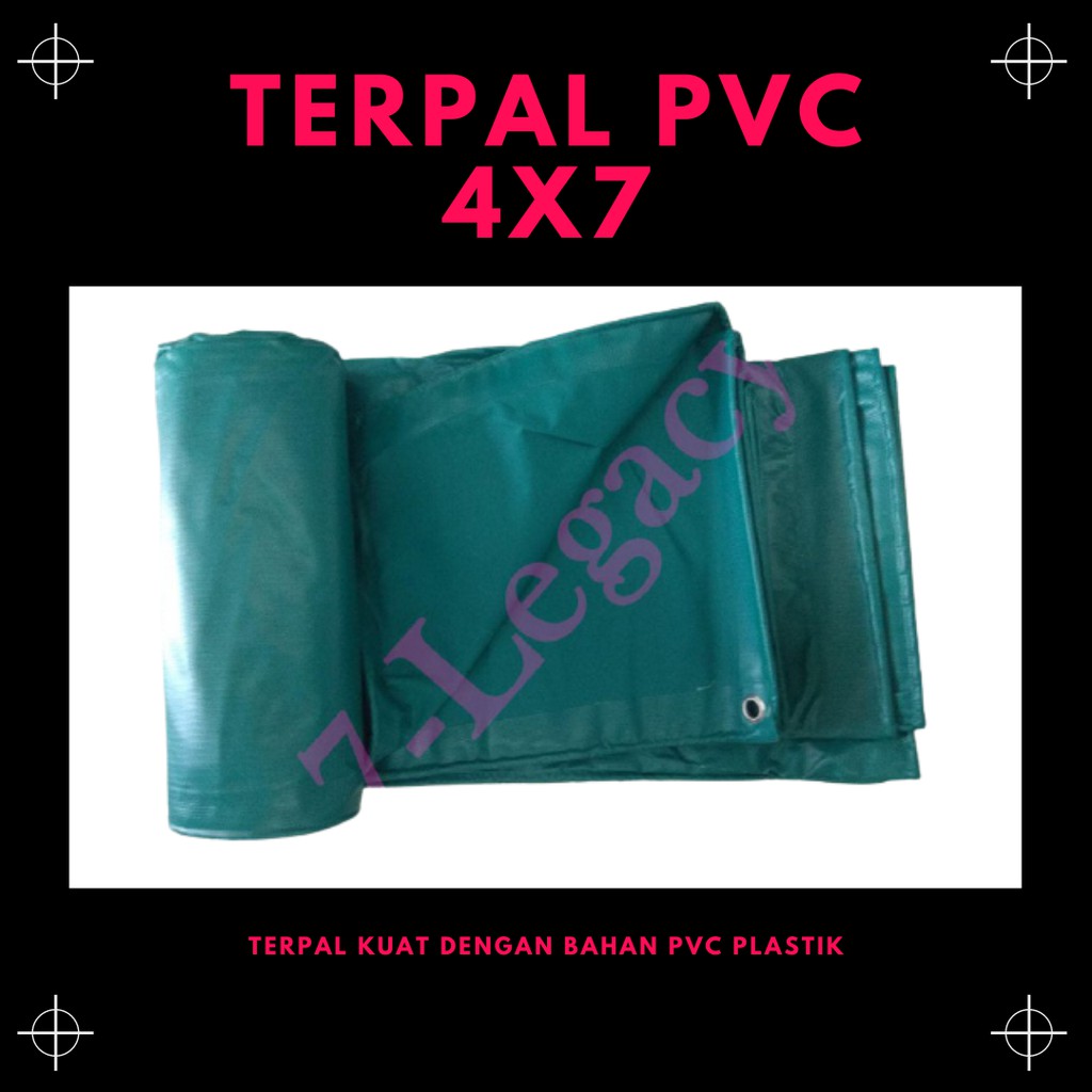 TERPAL TERPOLIN 4X7 / TERPAL PVC ORCHID 4X7 / TERPAL TEBAL PVC 4X7