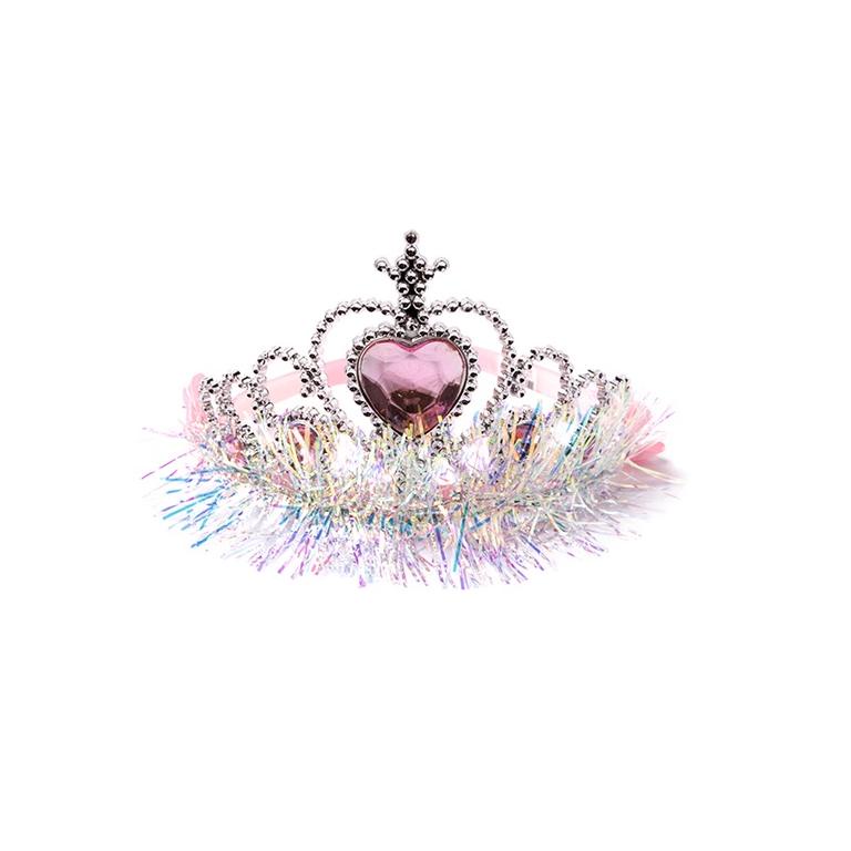 (O-EWO) (☀) Stroberi Heart Crown Hairband (berkualitas)