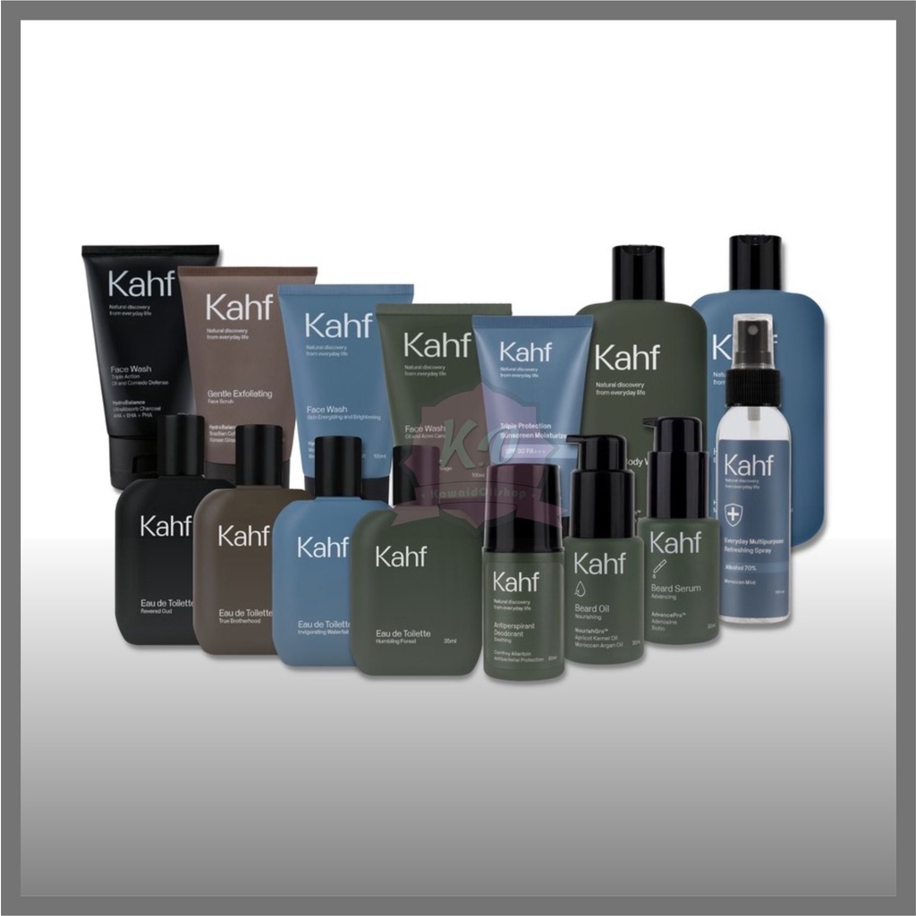 KAHF SERIES | FACE WASH | PARFUM | BODY WASH