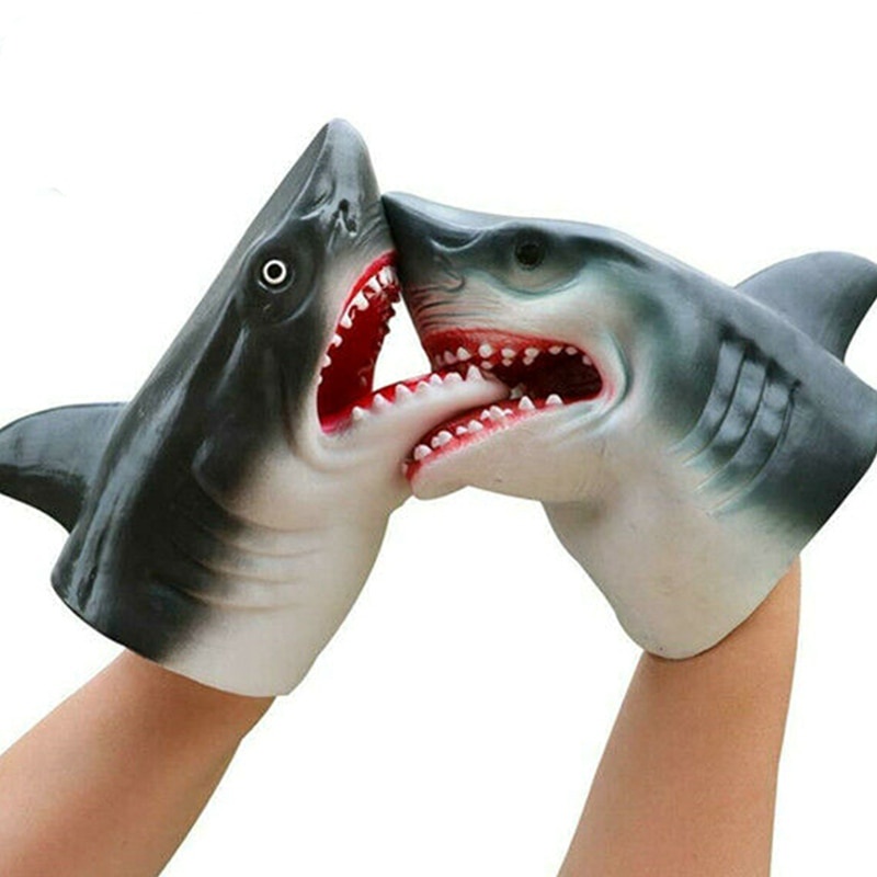 Kids Games Shark Dinosaur Hand Puppet 