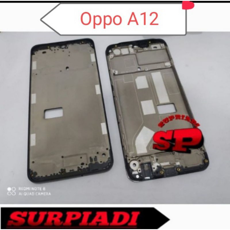 Frame lcd Oppo A12 Tulang Lcd Tulang Tatakan Lcd Oppo A12