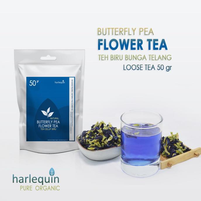 

[[BISA COD]] Teh Bunga Telang Premium 50 Gram Butterfly Pea Flower Tea - Teh Biru HEMAT Kode 139