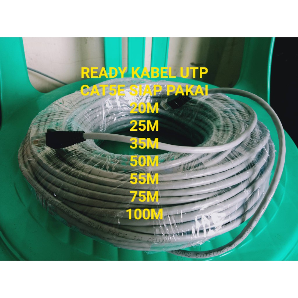 KABEL LAN UTP CAT5E  75 METER SIAP PAKAI