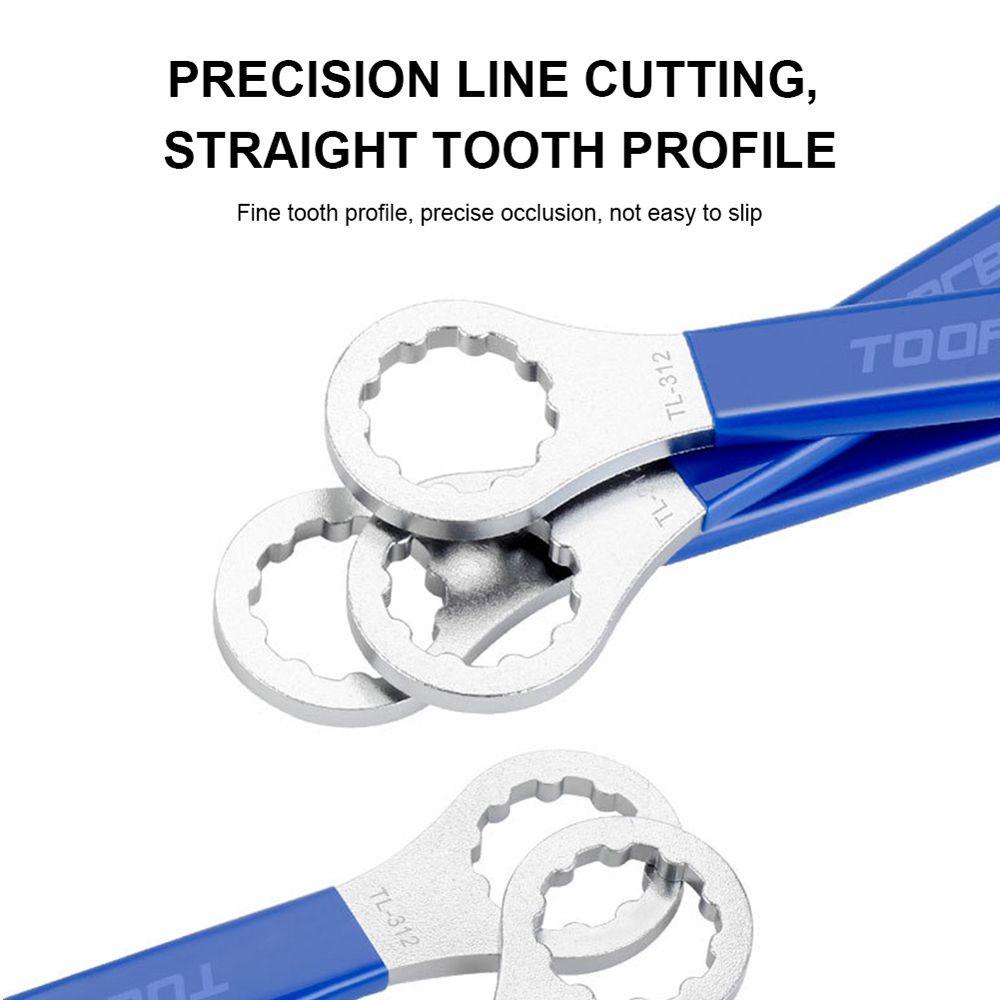 Lanfy Alat Bongkar Pasang Sepeda 10-Tooth Pedal 1PC Kunci Sepeda Pedal Aksesoris Spindle As Sepeda Lock Pedal Remover