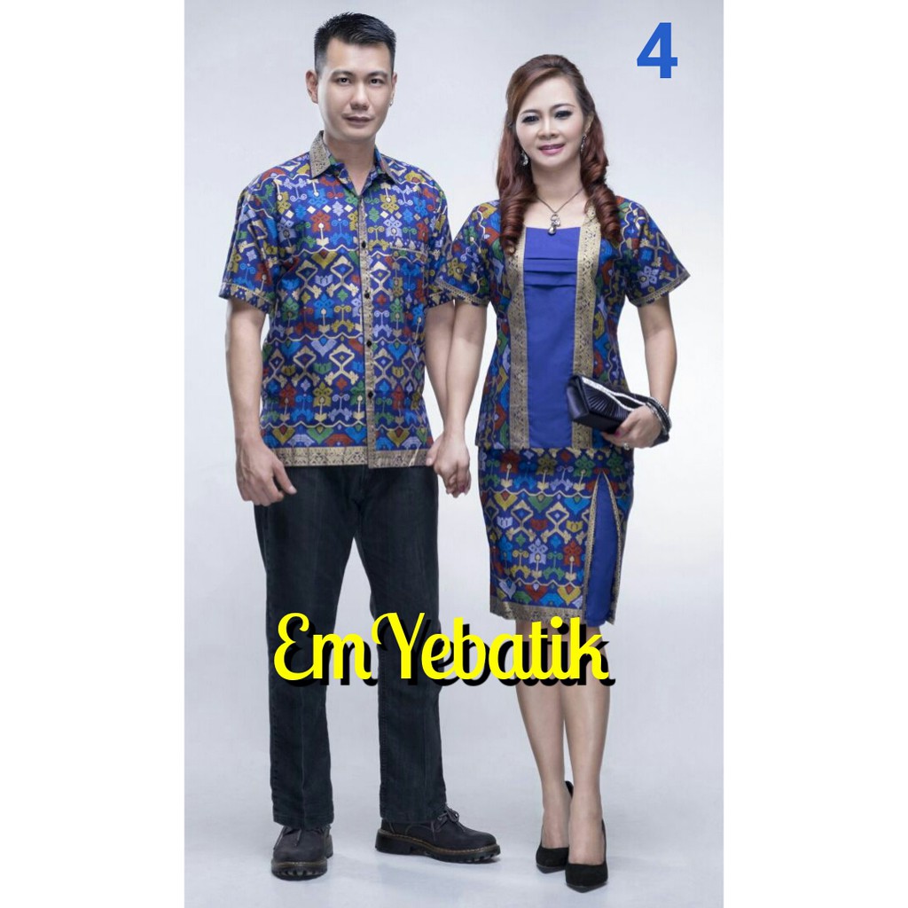 Produsen Sarimbit/ Couple Batik Rok N Blus Wanita Span Pendek Mentari Prodo Biru 6rWwyOh1WoBkR