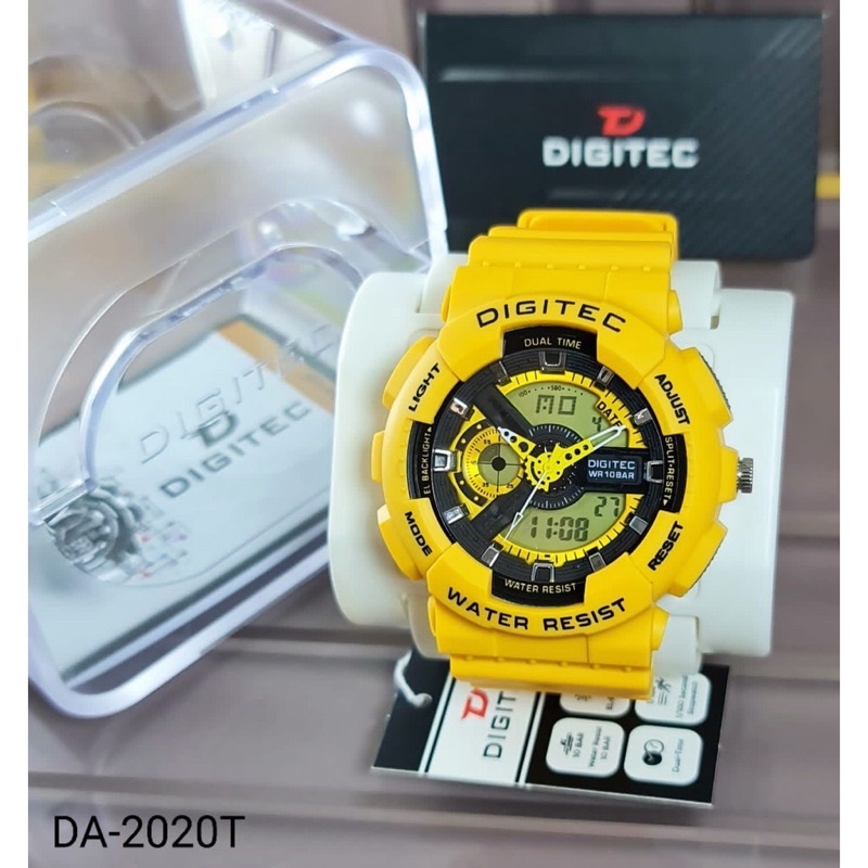 Digitec DA 2020T / DG 2020T Original Dan Anti Air Jam Tangan Digitec Pria