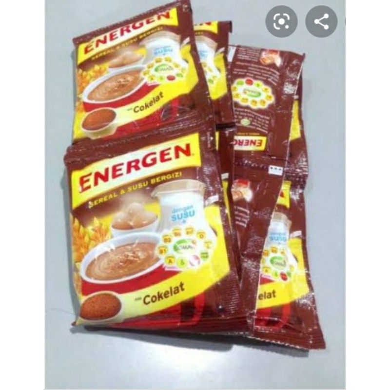 

ENERGEN rasa Coklat Renceng isi 10