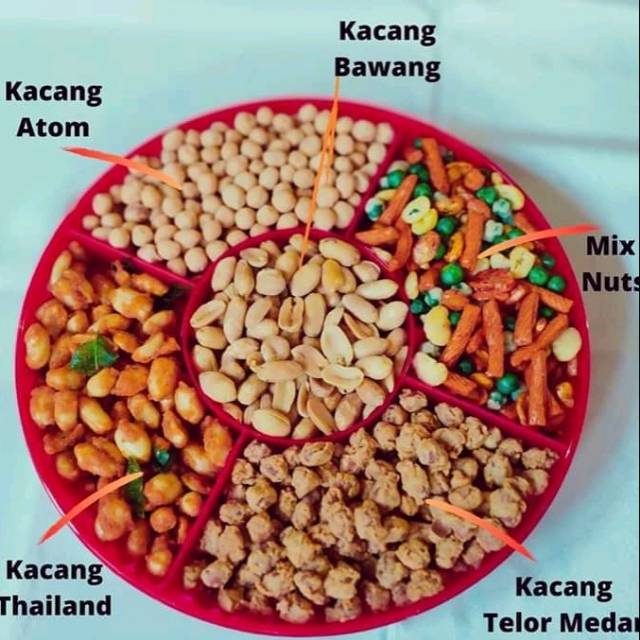 

Kacang sekat 5 rasa