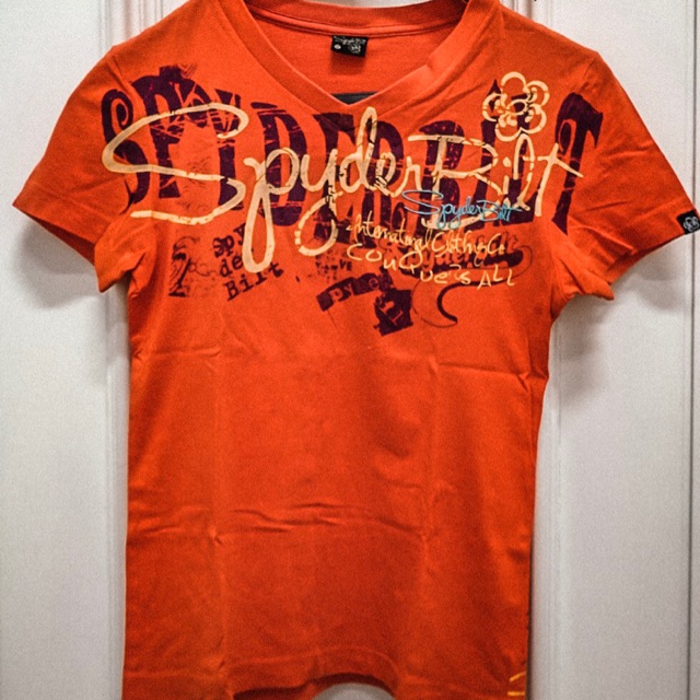 TSHIRT SPYDERBILT ASLI PRELOVED SIZE 12 / DEWASA XS ANAK KIDS ORIGINAL 100% ASLI
