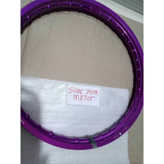 Velg rosi 140 ring 17 harga 1set warNa ungu