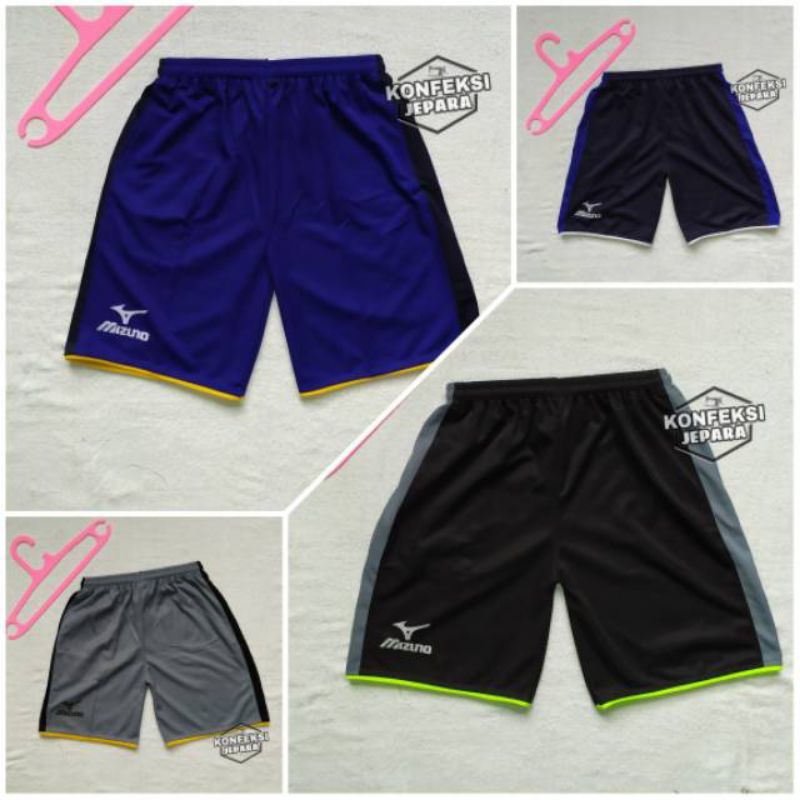 celana pendek pria olahraga/celana polos/celana polos hitam olahraga