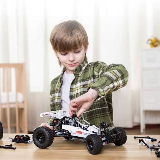 GIJ - Xiaomi MITU Building Block Toy Mainan Mobil Car Dessert Racing