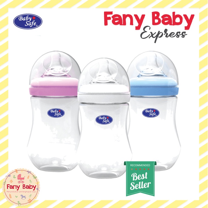 BABY SAFE BOTTLE WIDE NECK 250 ML SINGLE PACK / WN002